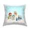 Stupell Industries Winter Snowmen & Snowflakes Throw Pillow